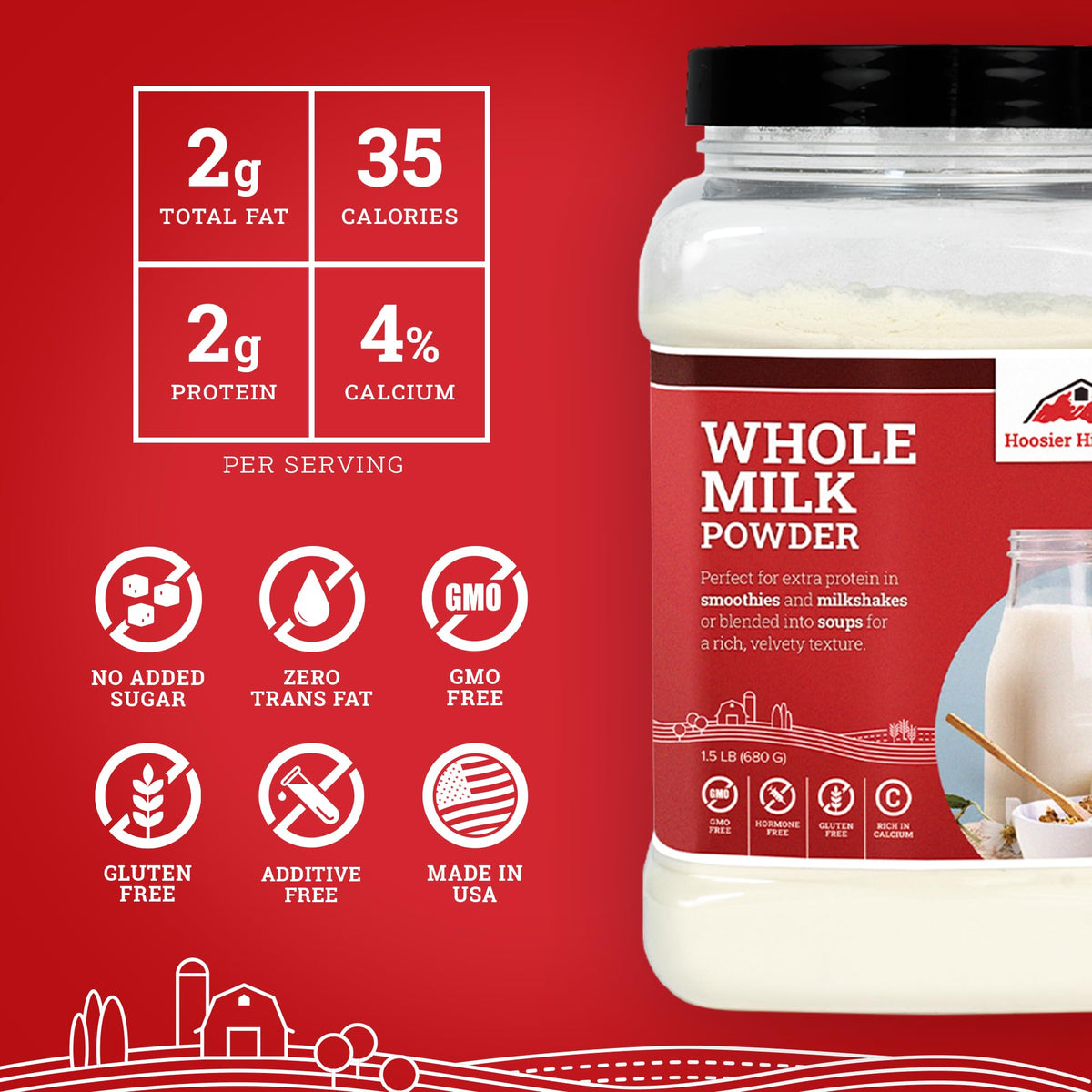 Whole Milk Powder 1.5LB C452074