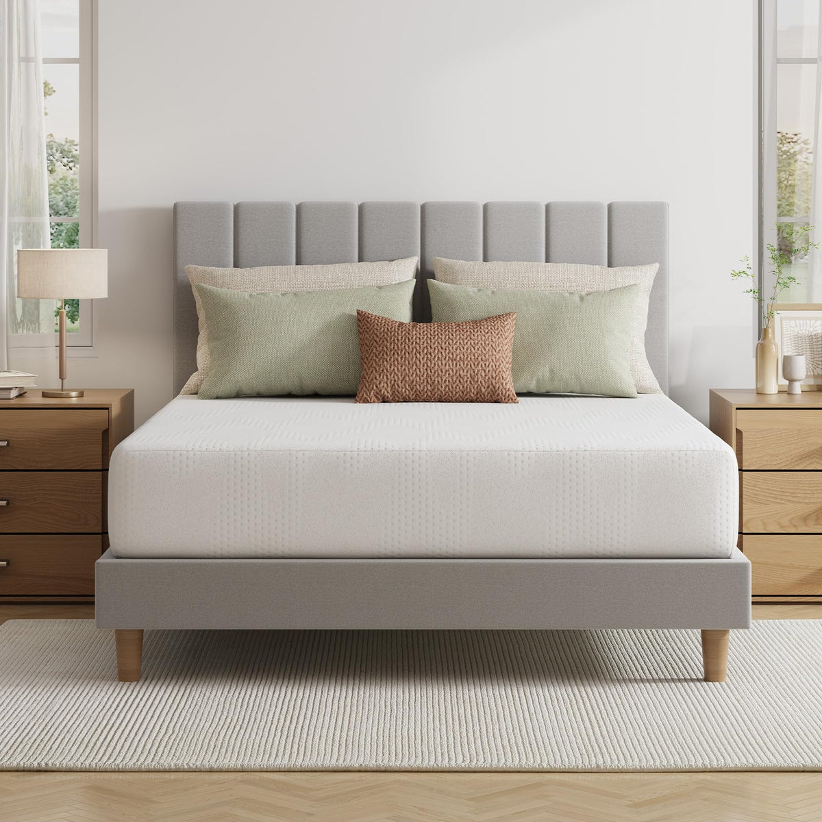 10 Inch Gel Memory Foam Full Mattress Q344