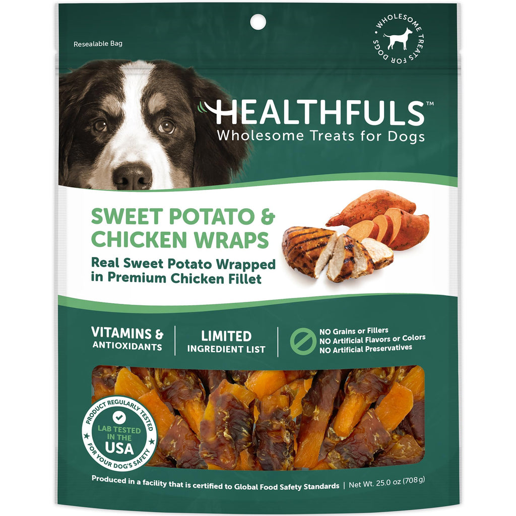 Chicken Wrapped Sweet Potato Dog Treats 16oz T685180