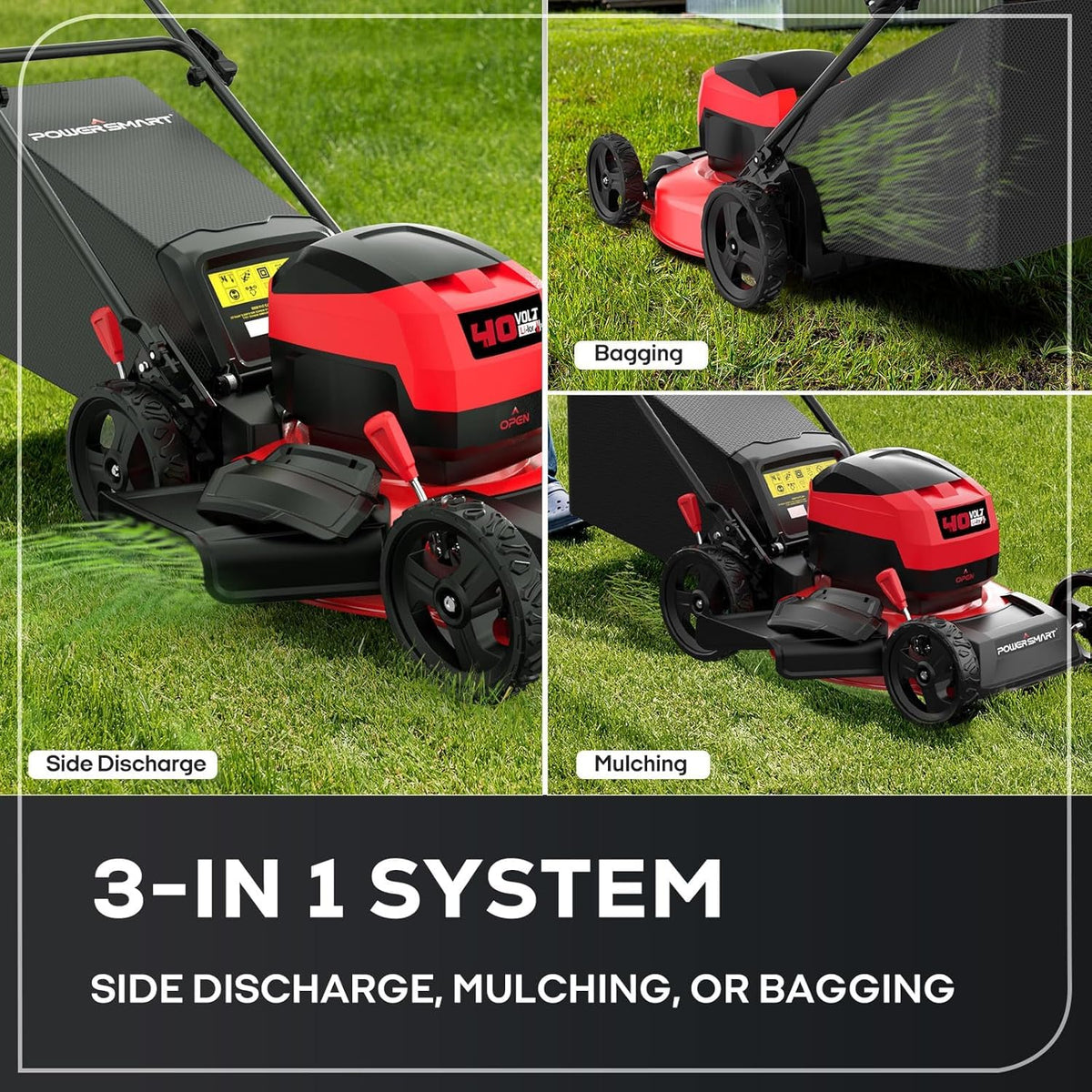 Electric Cordless Lawn Mower 17" 40V N12333