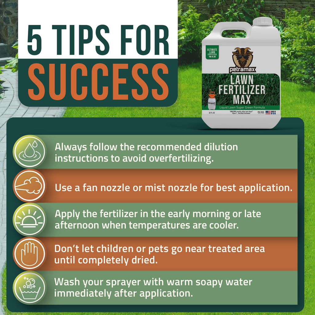Liquid Lawn Fertilizer Concentrate 16-4-8 32 oz J93057