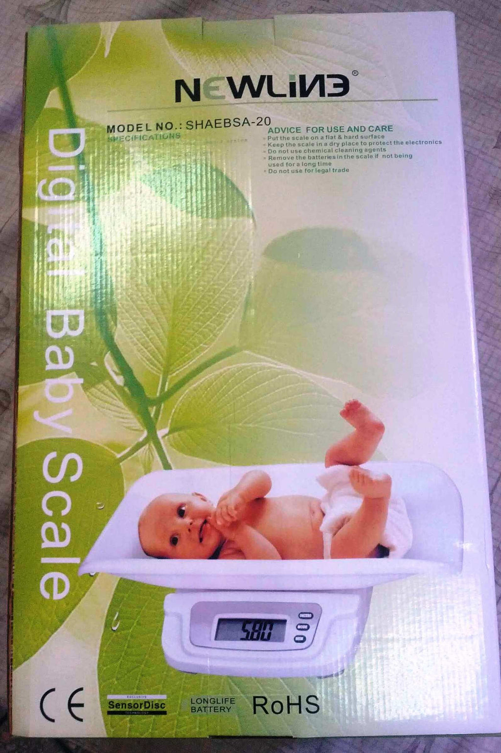 White Digital Baby Scale F973477
