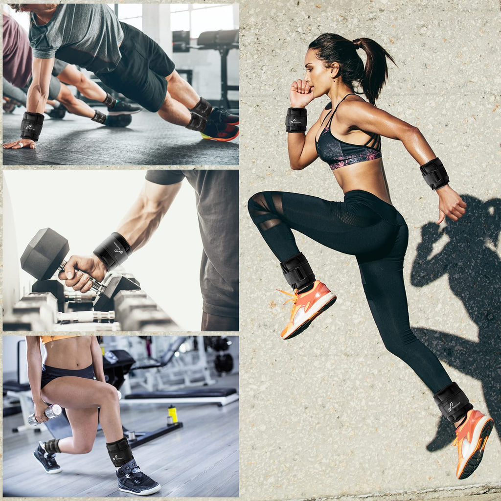 Adjustable Ankle Weights 2-7 lb per Pair G182