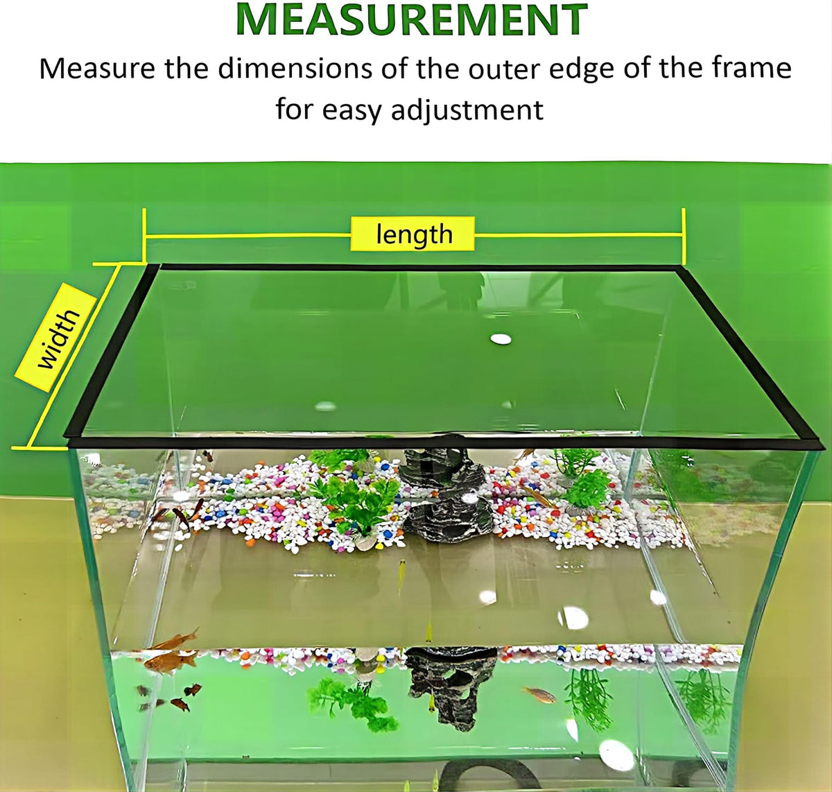 Magnetic Fish Tank Lid Cover R1461