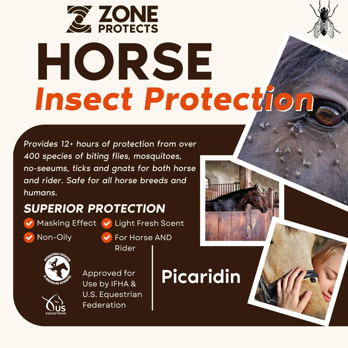 32oz Picaridin Fly Tick Mosquito Repellent Trigger Sprayer S979