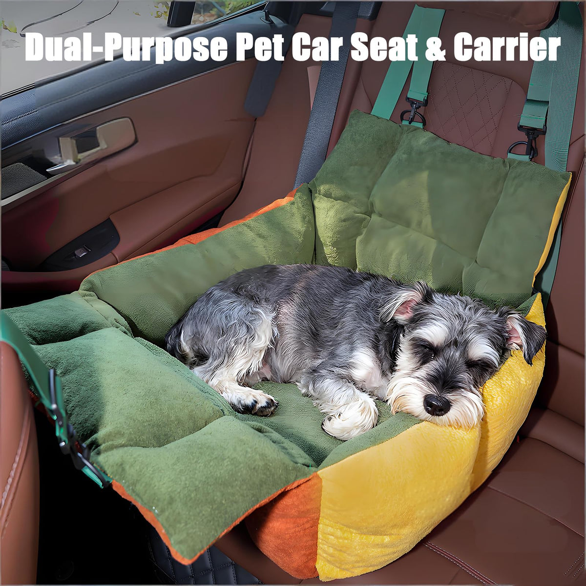 2-in-1 Dog Car Seat for Small Dogs H302