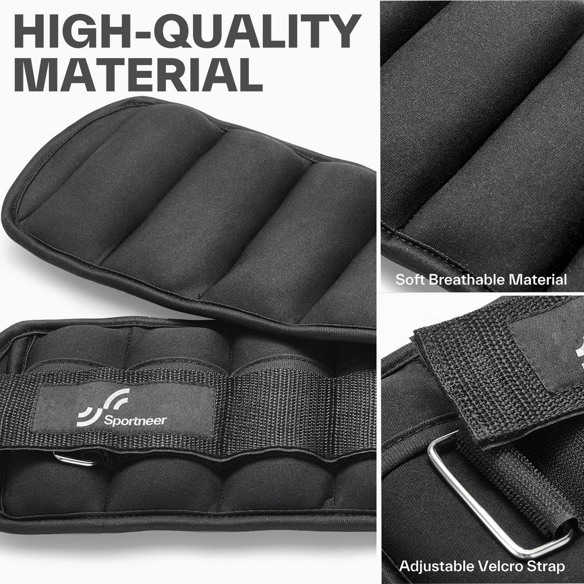 Adjustable Ankle Weights 2-7 lb per Pair G182