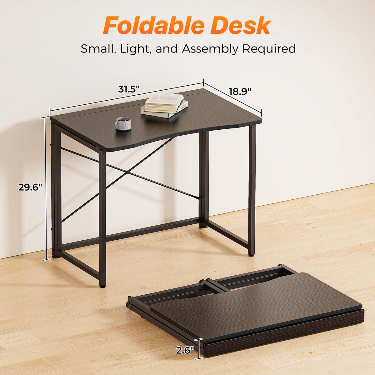 Folding Desk 31.5 Inch M795576