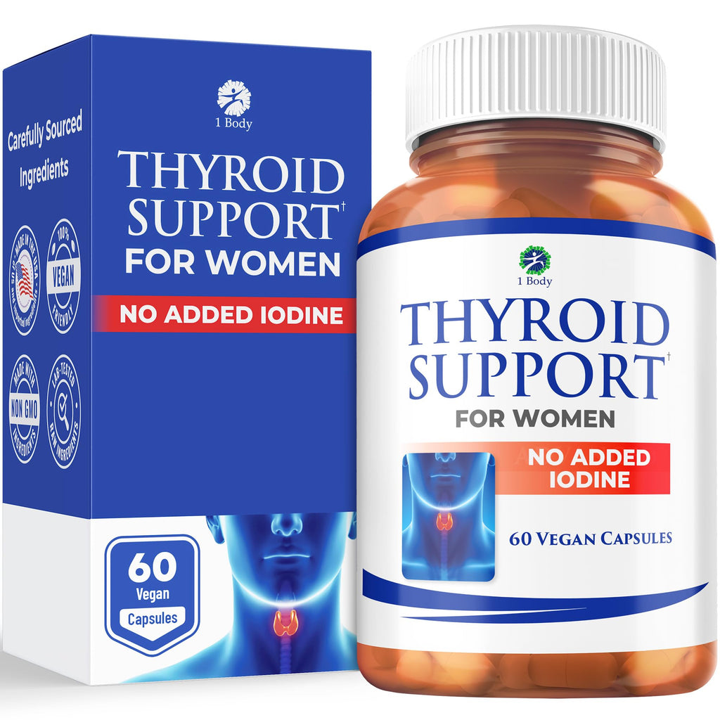 60 Vegan Thyroid Support Capsules F841