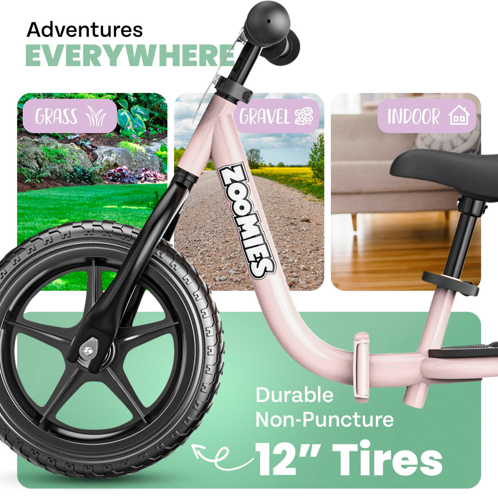 12" Toddler Balance Bike with Carrying Strap L560