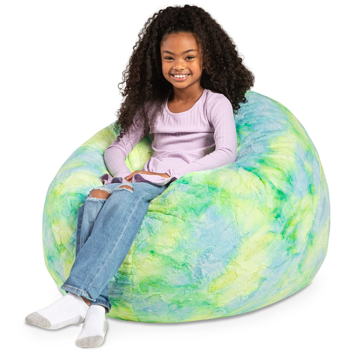 Faux Fur Bean Bag Chair G838398
