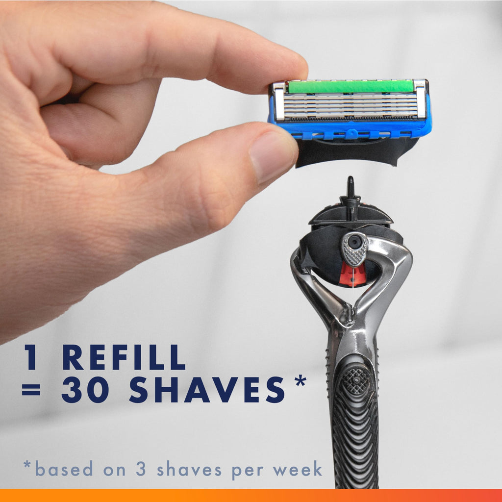 5-Blade Razor Refills, 9 Count H3464