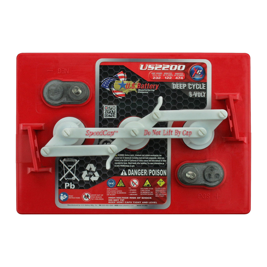 6V Deep Cycle Batteries 4 Pack Z2399