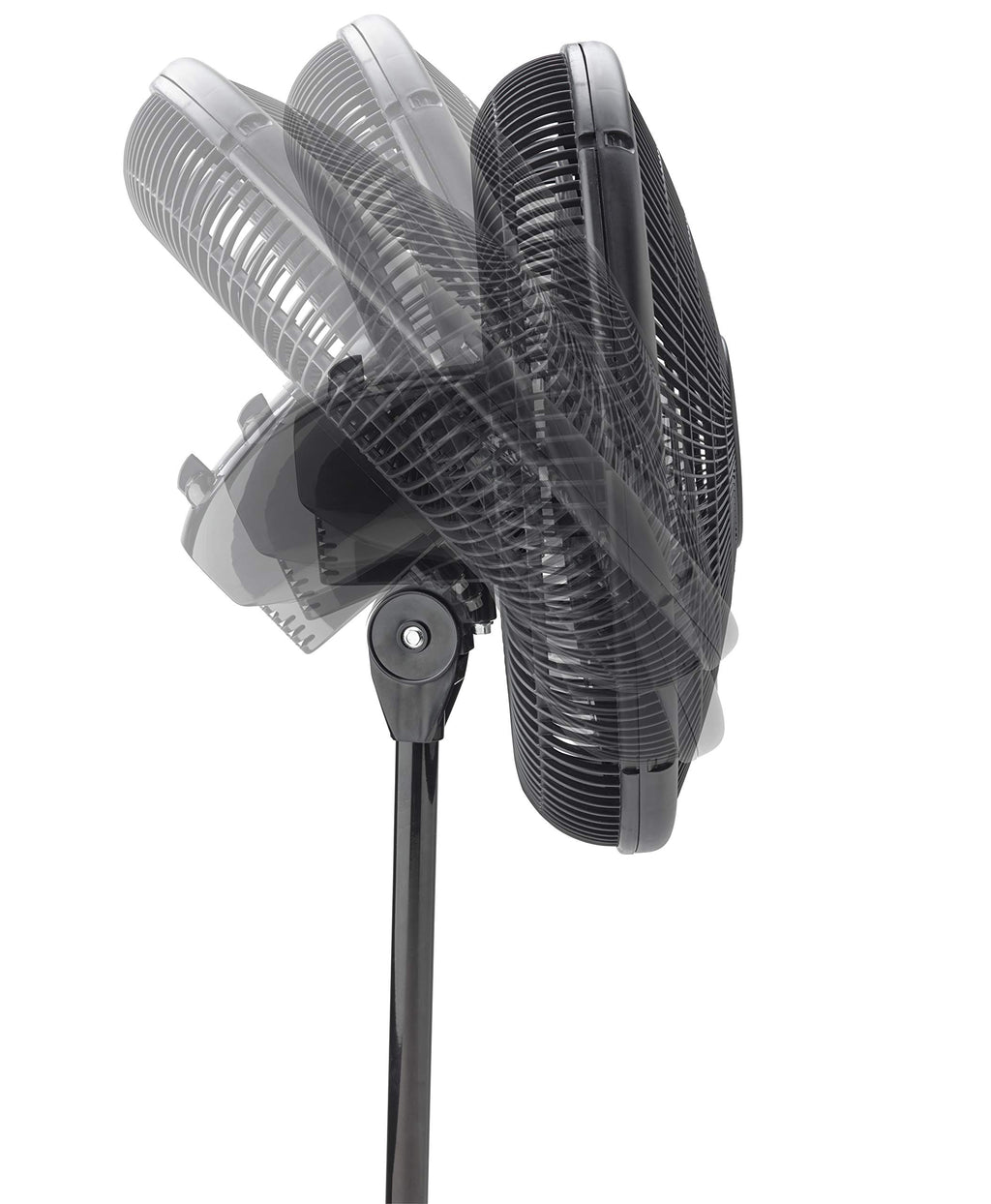 Oscillating Standing Pedestal Fan 16" Black H38622