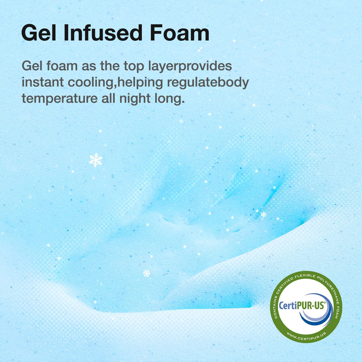 10 Inch Gel Memory Foam Full Mattress Q344