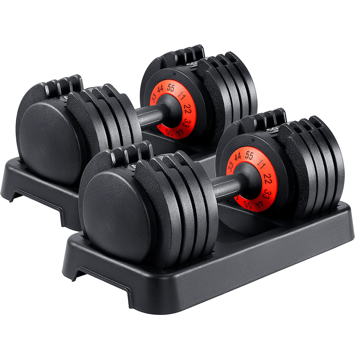 Adjustable Dumbbell Set 25/55 Lbs (Pair) H80158