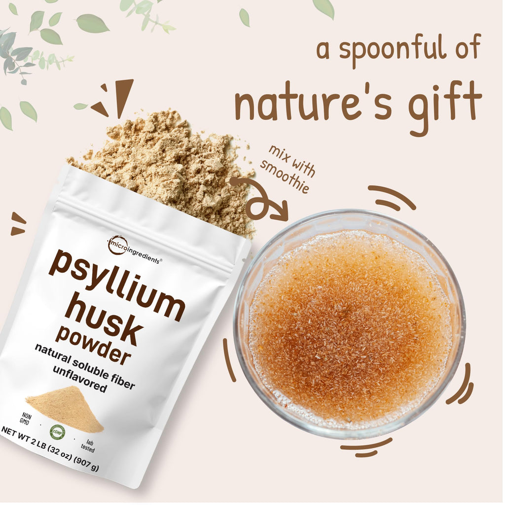 Psyllium Husk Powder, 2 lb. J32739