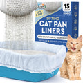 Jumbo 15 Count Pack of 5 Cat Litter Box Liners L738