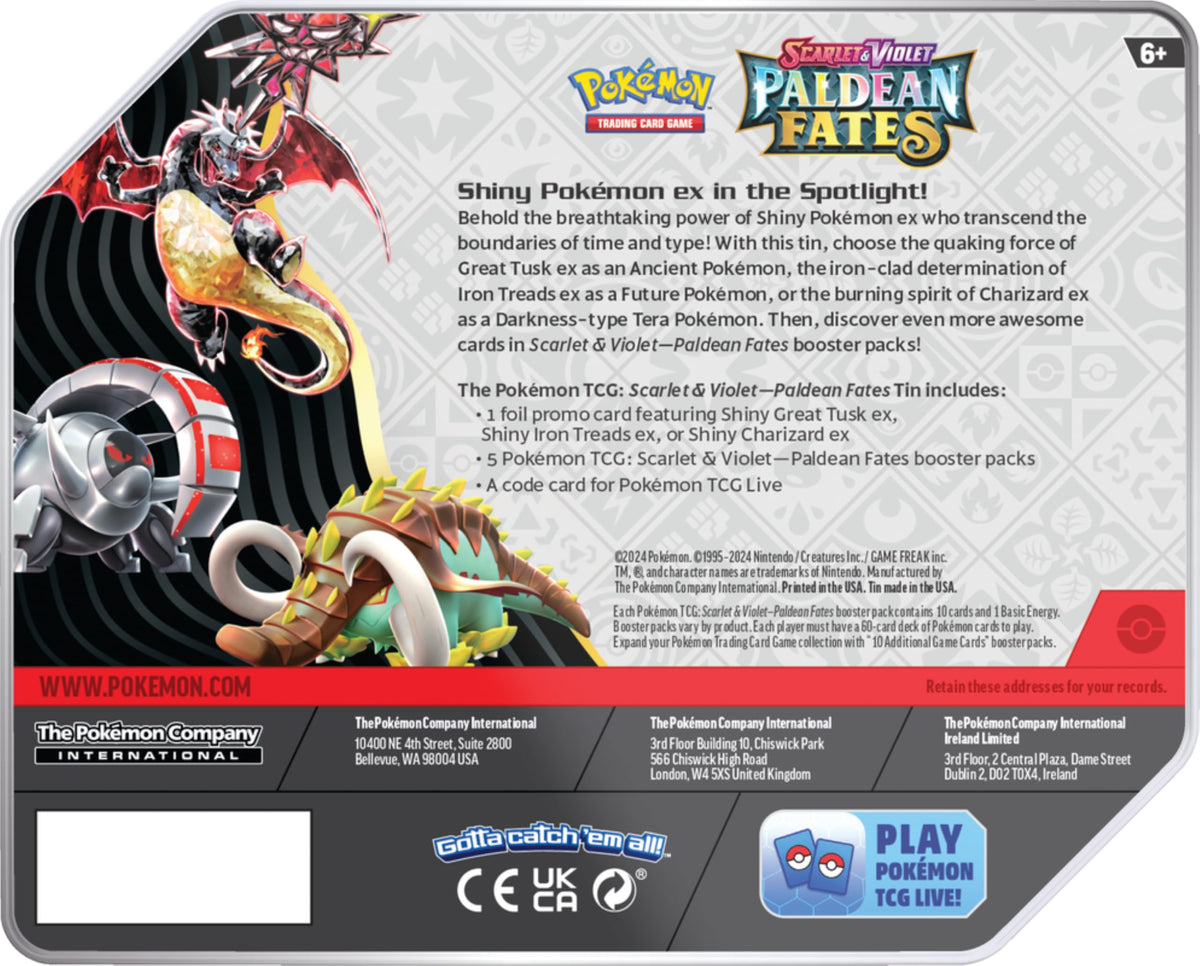 Pokemon TCG Tin B94288