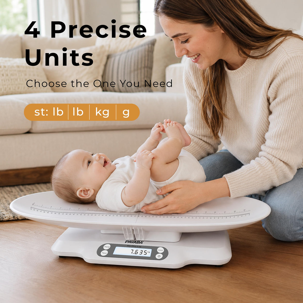 Digital Baby Scale with Removable Tray W415570