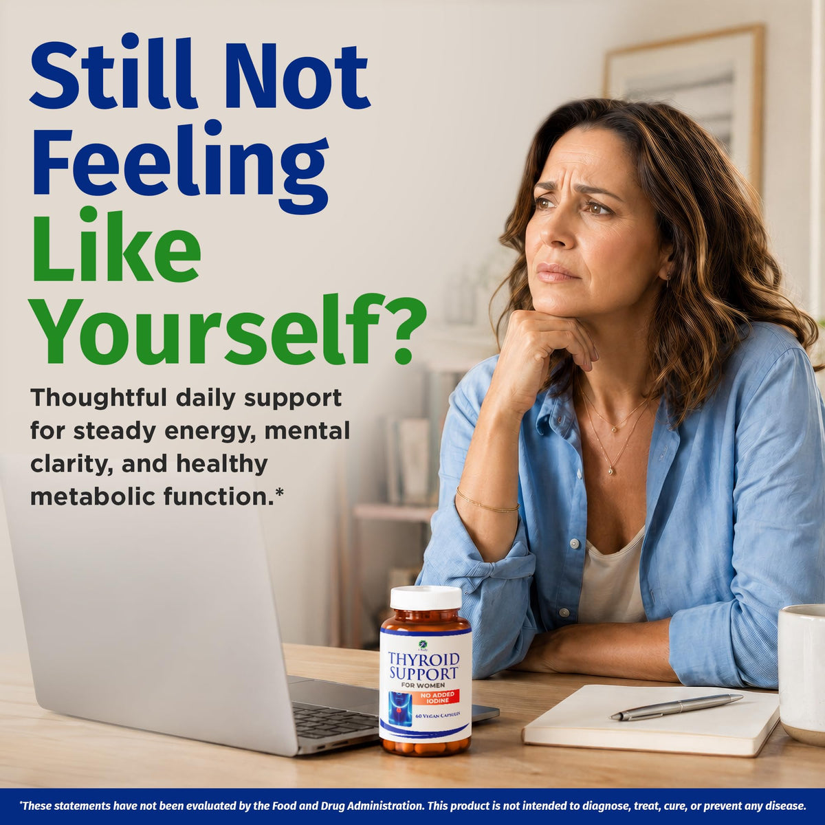 60 Vegan Thyroid Support Capsules F841
