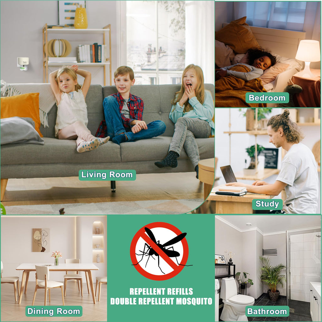Electronic Mosquito Repellent Plug in with 280 Hr Refills M9865
