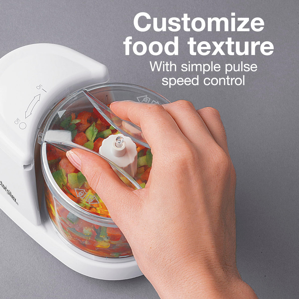 Electric Vegetable Chopper & Mini Food Processor W29321