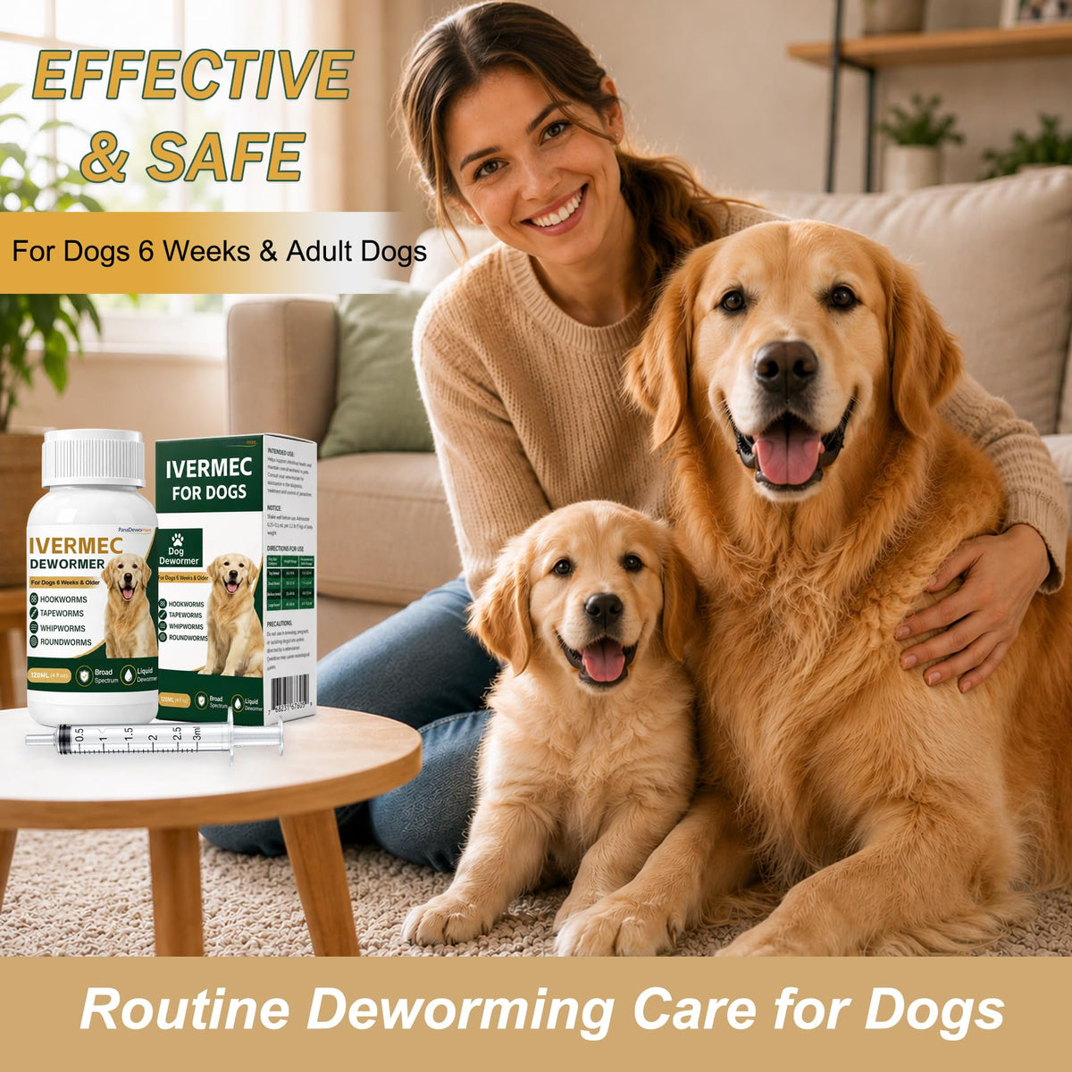 Broad Spectrum Dog Dewormer Q3734