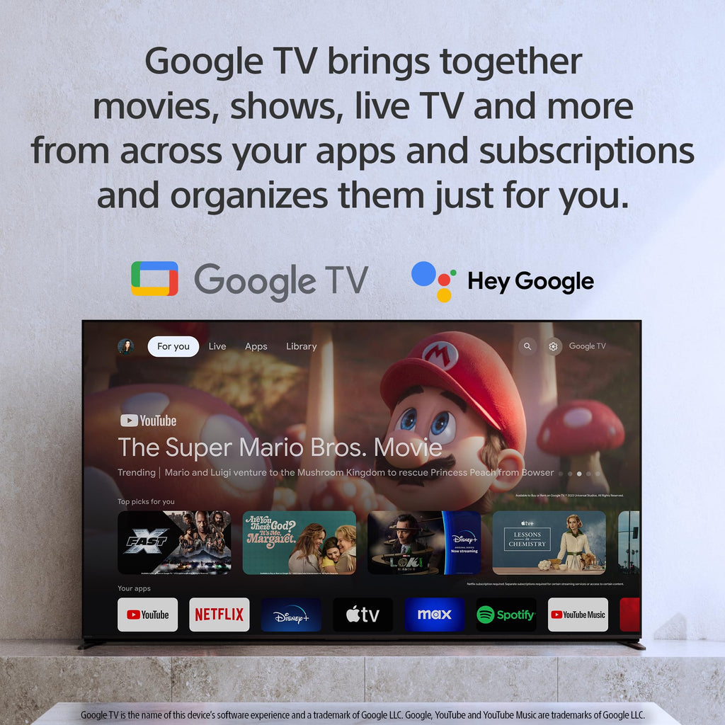 55 Inch Mini LED QLED 4K HDR Smart Google TV M2760