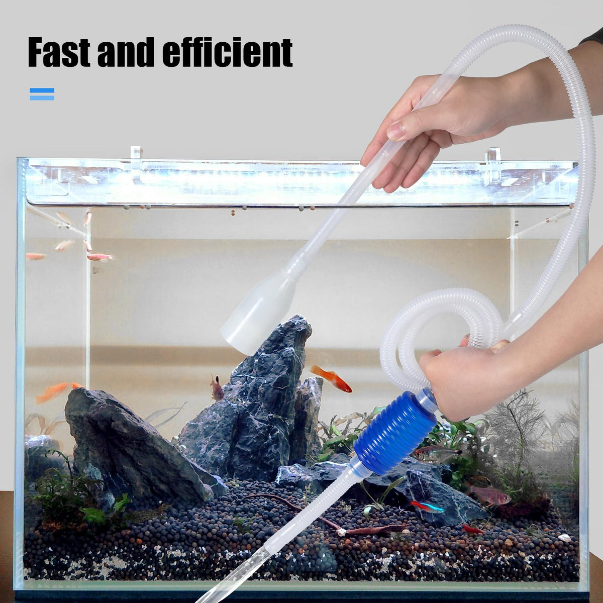 Aquarium Vacuum Siphon 5 in 1 Cleaning Set N611