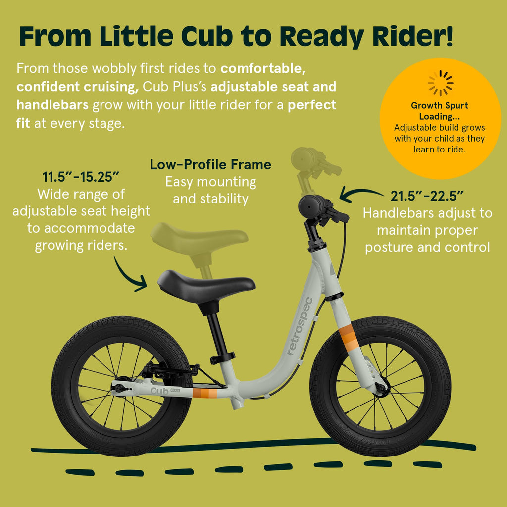 Toddler Balance Bike with Adjustable V-Brake J825