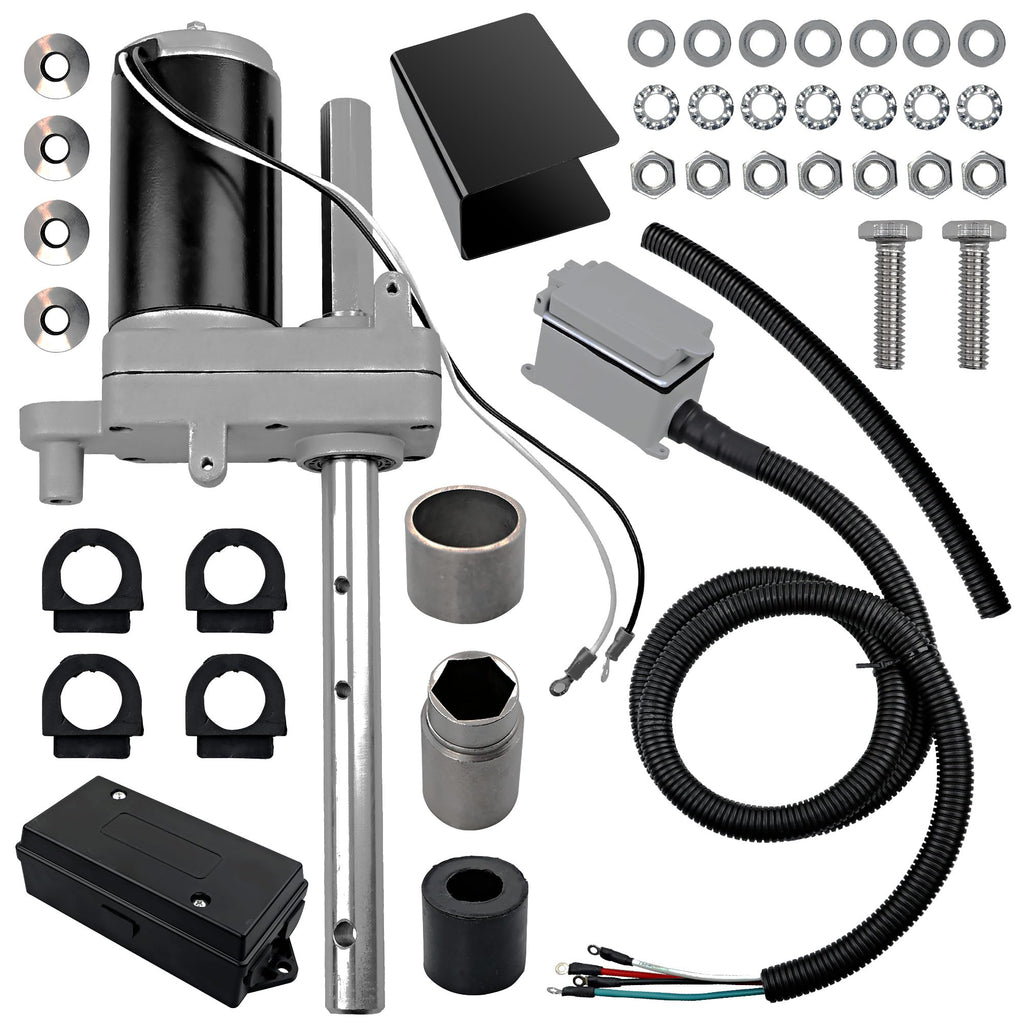 Electric Powered Trailer Jack Kit 12,000 lbs 12V D904009