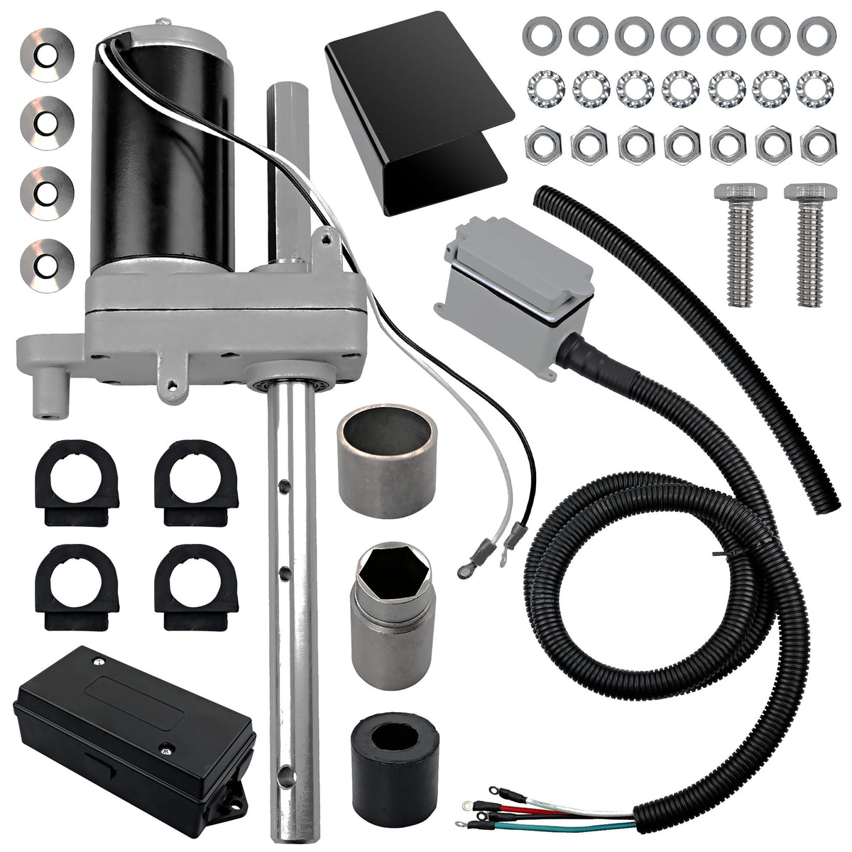 Electric Powered Trailer Jack Kit 12,000 lbs 12V D904009