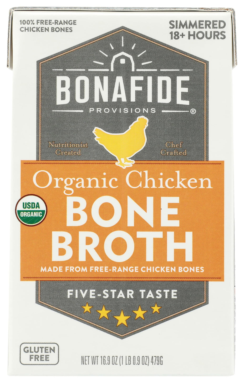 Organic Chicken Bone Broth 16.9 Ounce C263579