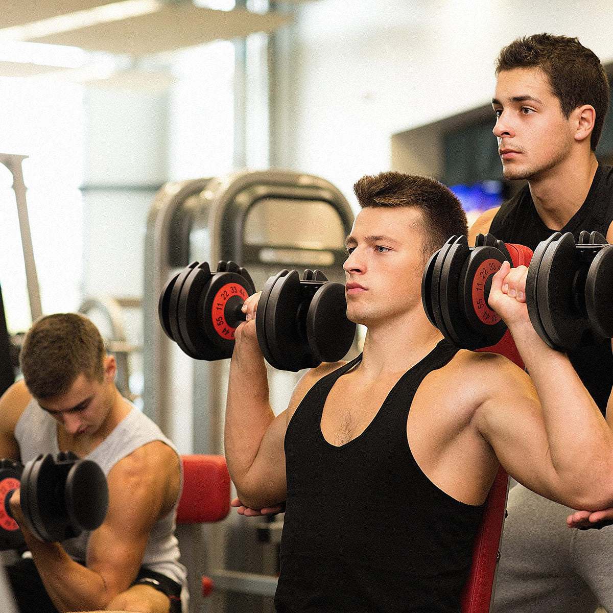 Adjustable Dumbbell Set 25/55 Lbs (Pair) H80158