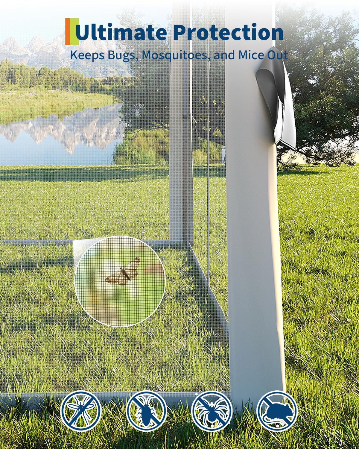 13x13FT Pop Up Gazebo with Mosquito Netting, Grey A858