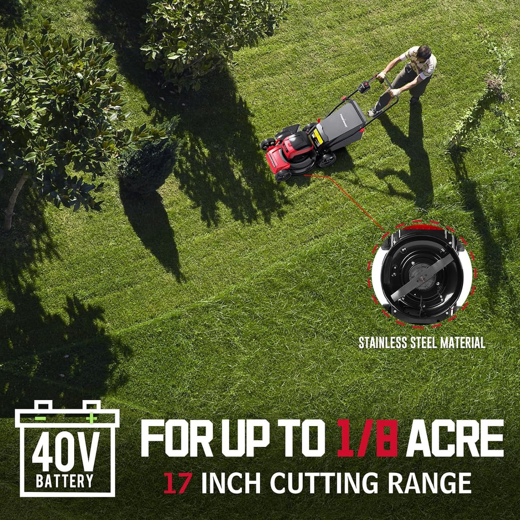 Electric Cordless Lawn Mower 17" 40V N12333