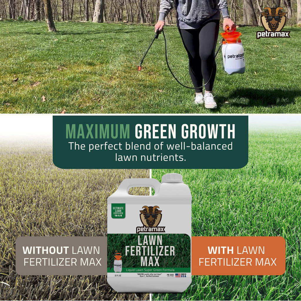 Liquid Lawn Fertilizer Concentrate 16-4-8 32 oz J93057